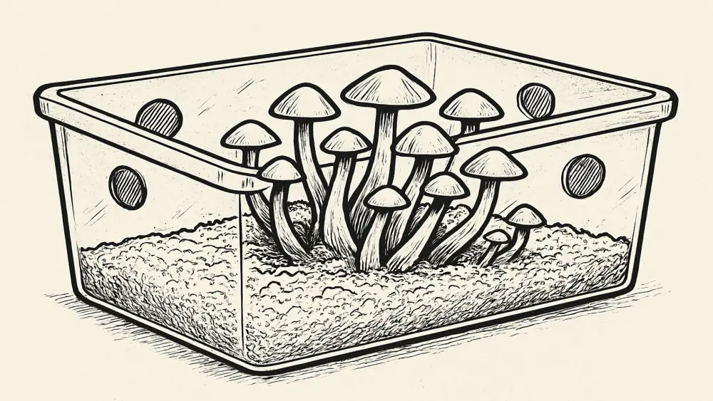cultivar hongos con monotub