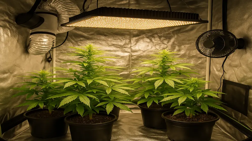 cultivo de cannabis en interior