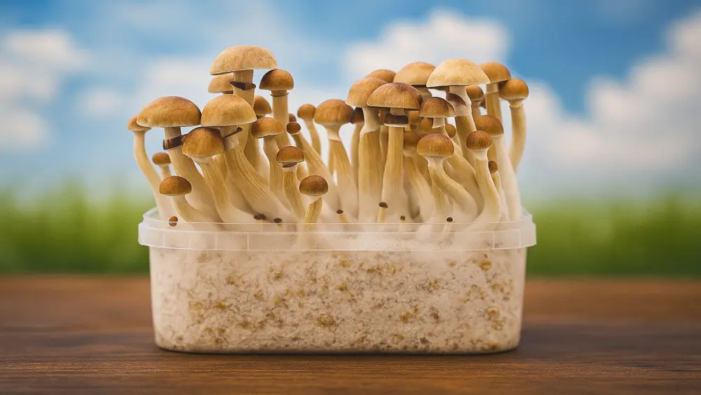 kit de cultivo hongos