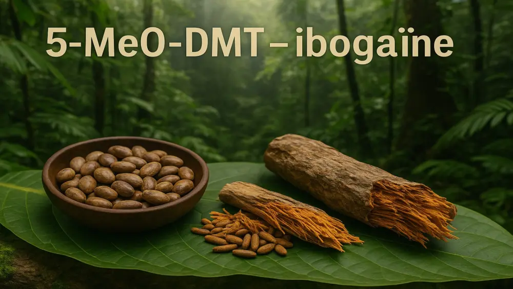 alternativa a la ayahuasca: 5-MeO-DMT o ibogaína