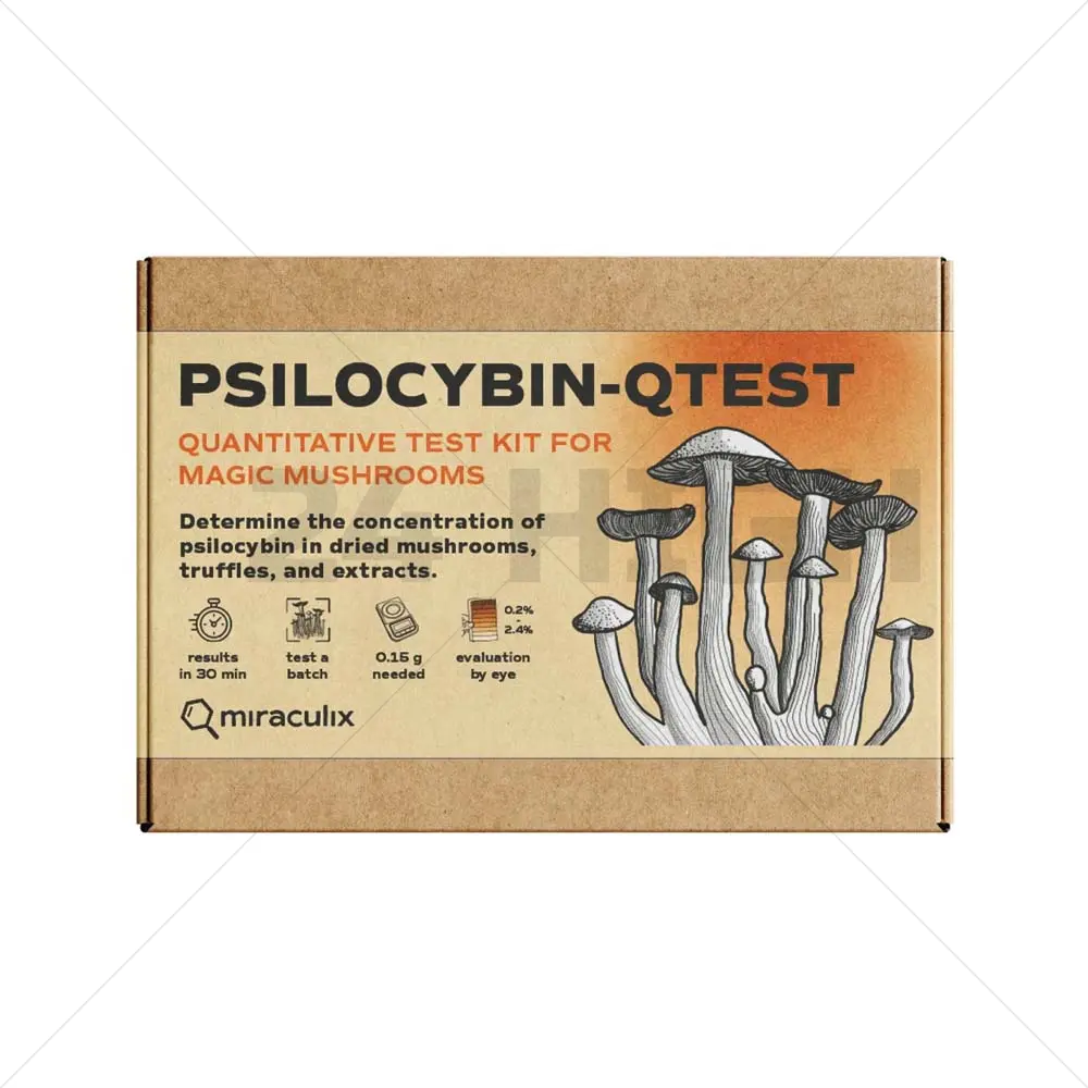 Psilo-QTest - Prueba de psilocibina para trufas y setas alucinógenas (Miraculix)