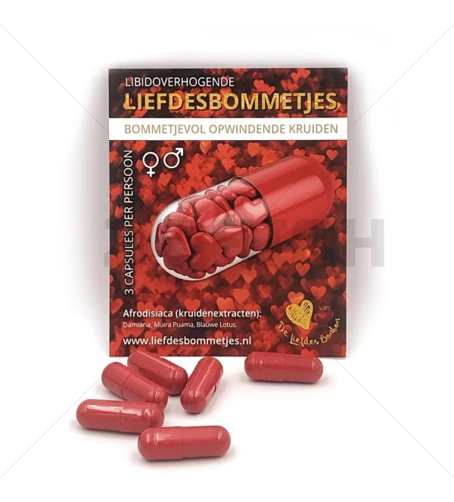 Liefdesbonbon - Bombas de amor 6 piezas