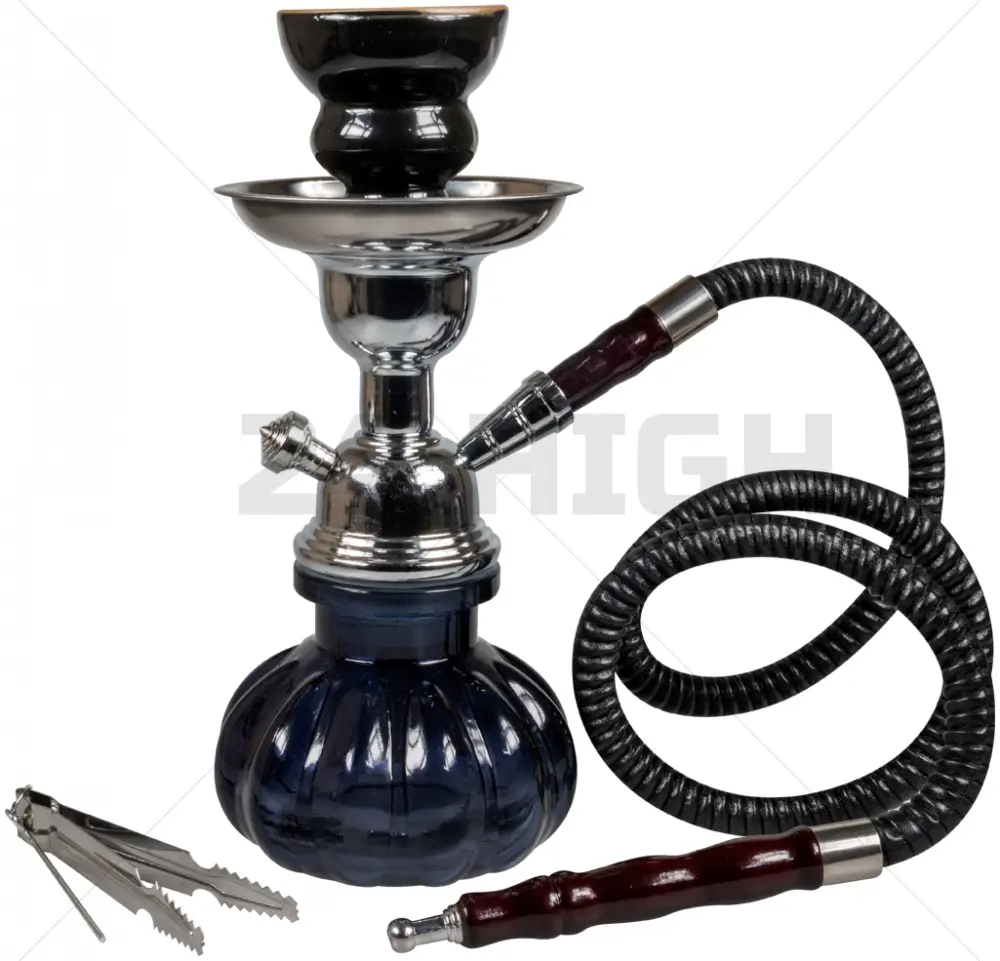 Sahbi Shisha Black 24 cm, Una manguera