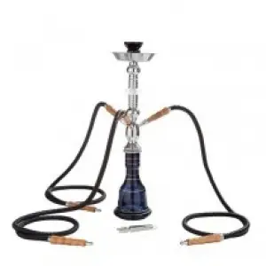 Shisha Dreamliner negro grande - 3 Mangueras 54Cm