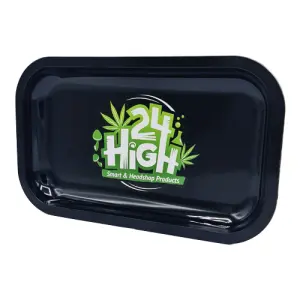 24HIGH Bandeja de liar metal grande