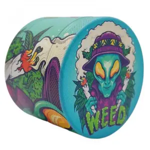 Grinder 4 Piezas XL | Aluminio | Stay 420 Series | Alien Stoner
