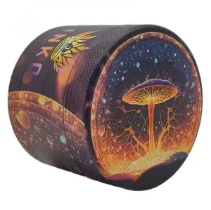 Grinder 4 Piezas XL | Aluminio | Serie Psicodélica | Magic Mushrooms 1