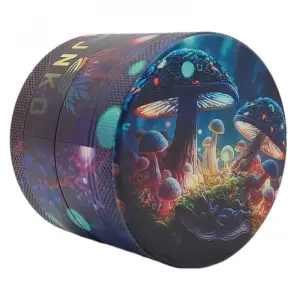 Grinder 4 Piezas XL | Aluminio | Serie Psicodélica | Magic Mushrooms 2