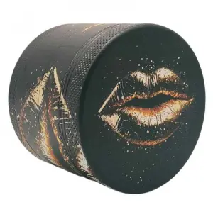 Grinder 4 Piezas XL | Aluminio | Luxury Art Series | Golden Lips