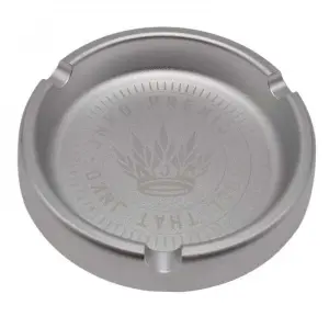 Cenicero de Aluminio Redondo | Plata | JNKO Premium