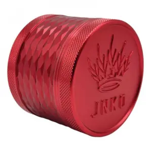 Grinder 4 Piezas Majestic XL | Rojo | Aluminio | Logo 3D