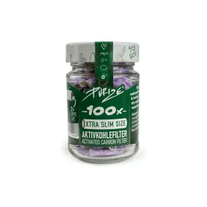 Purize XTRA Slim Filters Lila - 100 Unidades