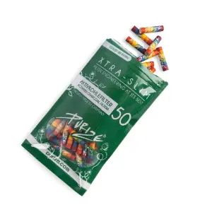 Filtros Purize XTRA Slim Rainbow - 50 unidades