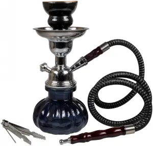 Sahbi Shisha Black 24 cm, Una manguera