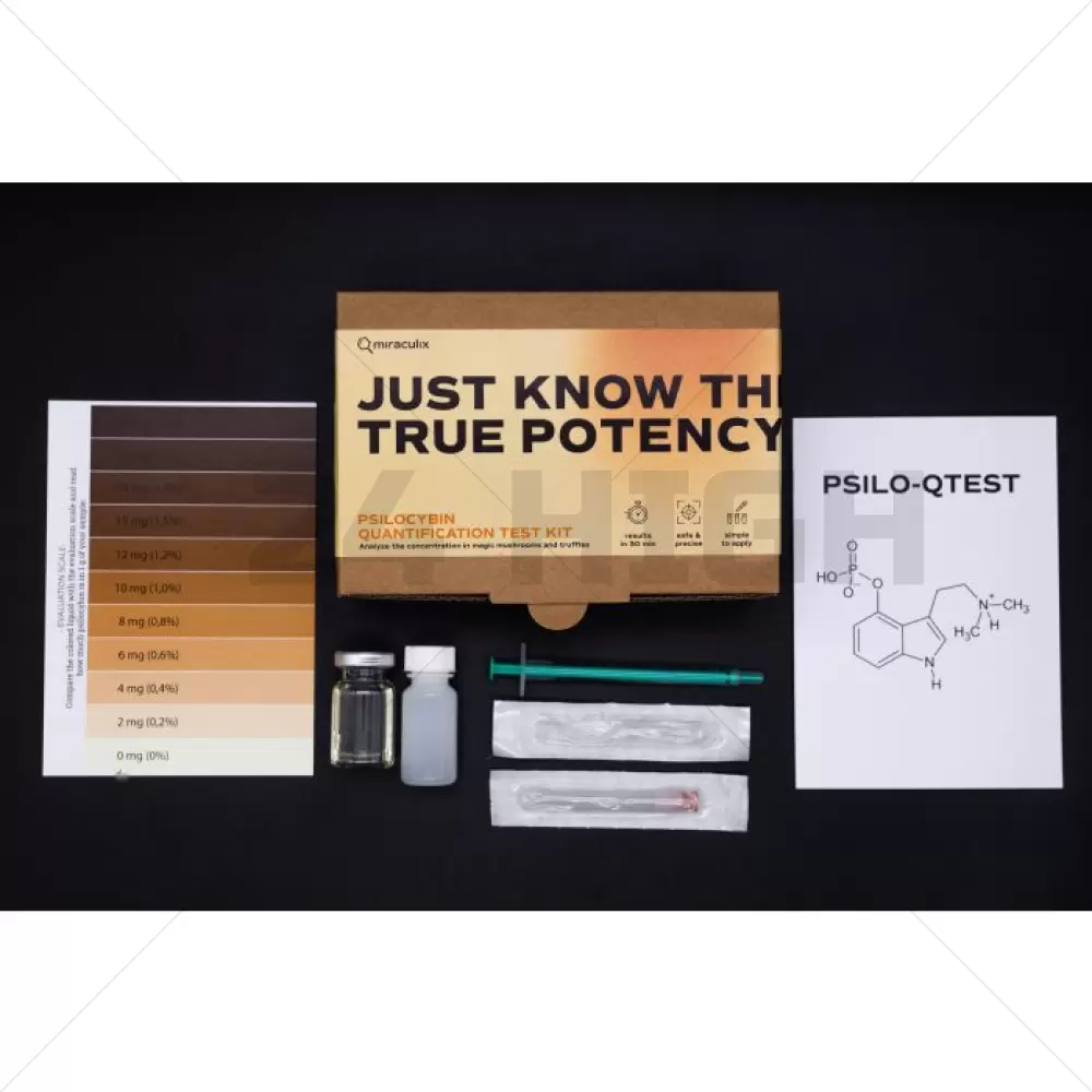 Psilo-QTest - Test de psilocibina para trufas y setas (Miraculix)