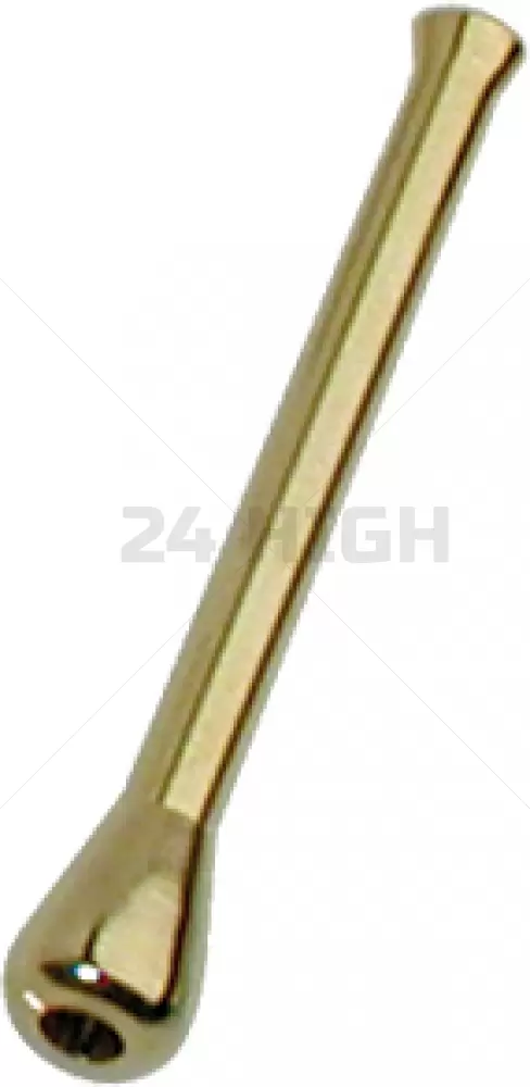 Brass Gold Plated tubo de rapé