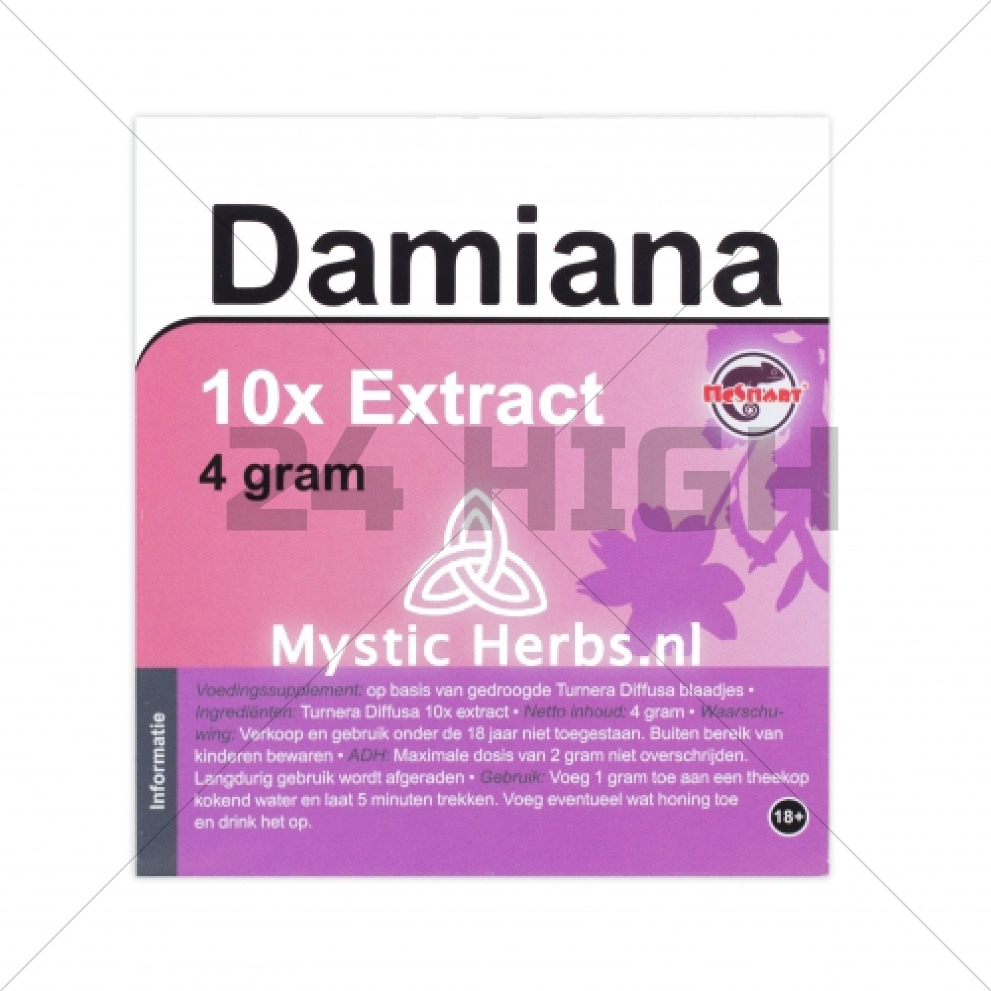 Damiana 10X Extracto