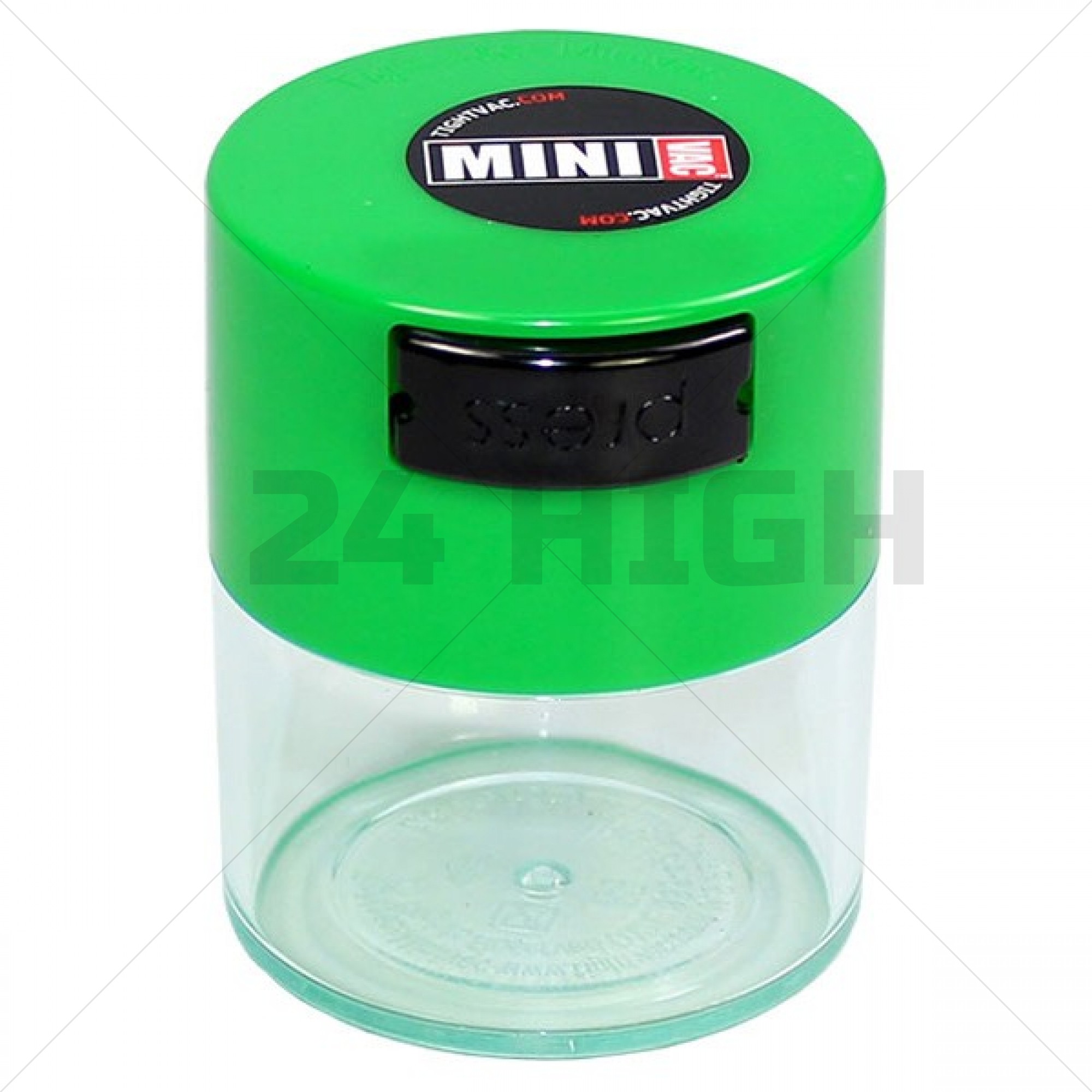 Tightvac 0,12 litros Mini transparente tapa verde claro