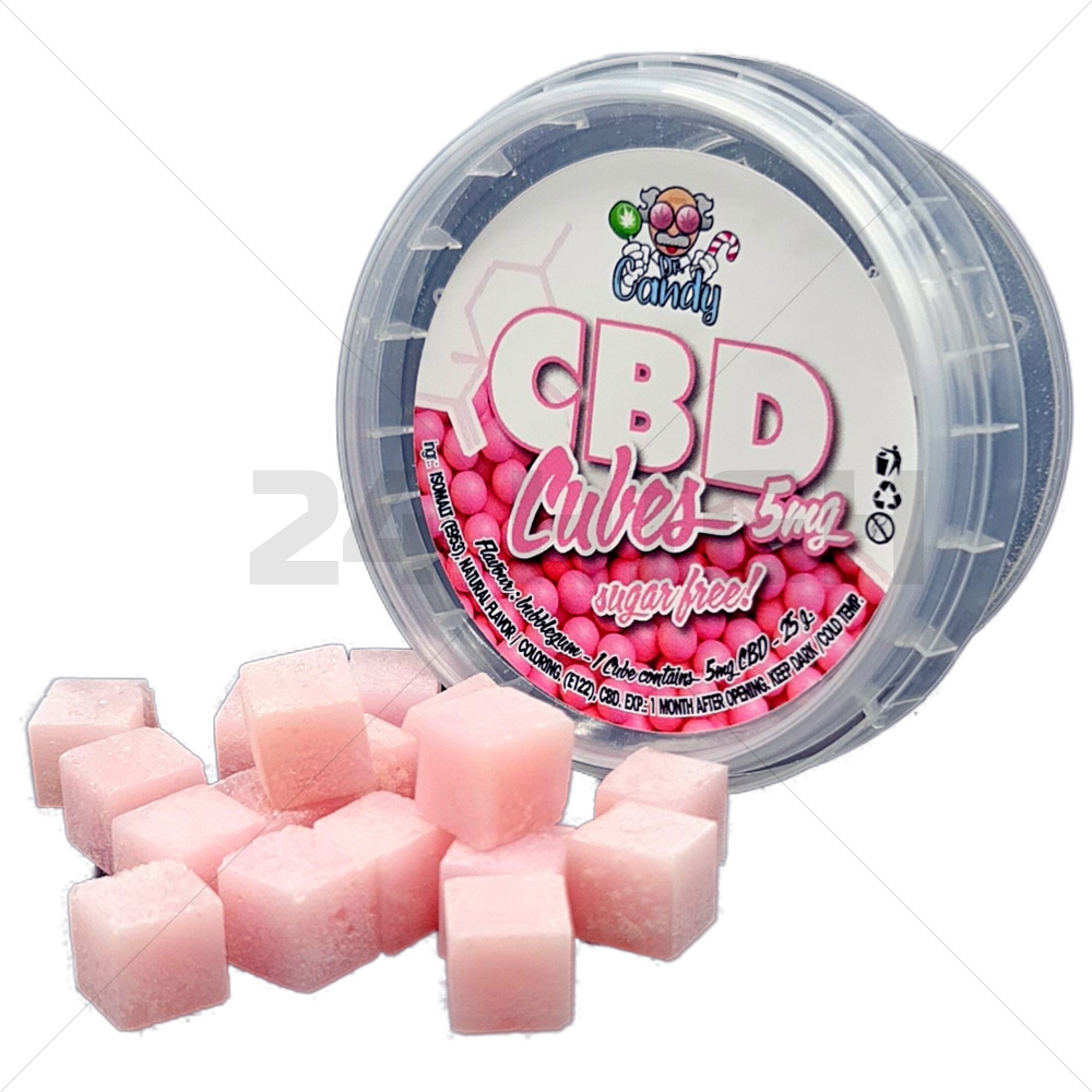 Cubos de CBD - Bubblegum